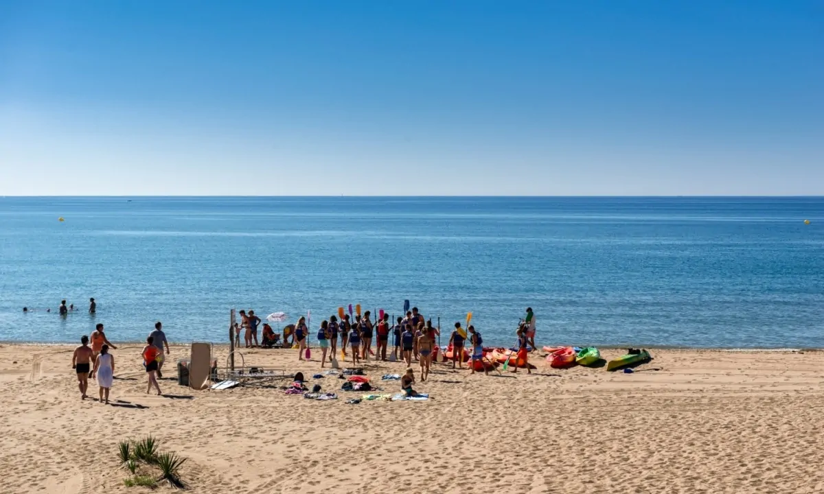 Camping-Les-Sablons-strand Camping-Les-Sablons-strand