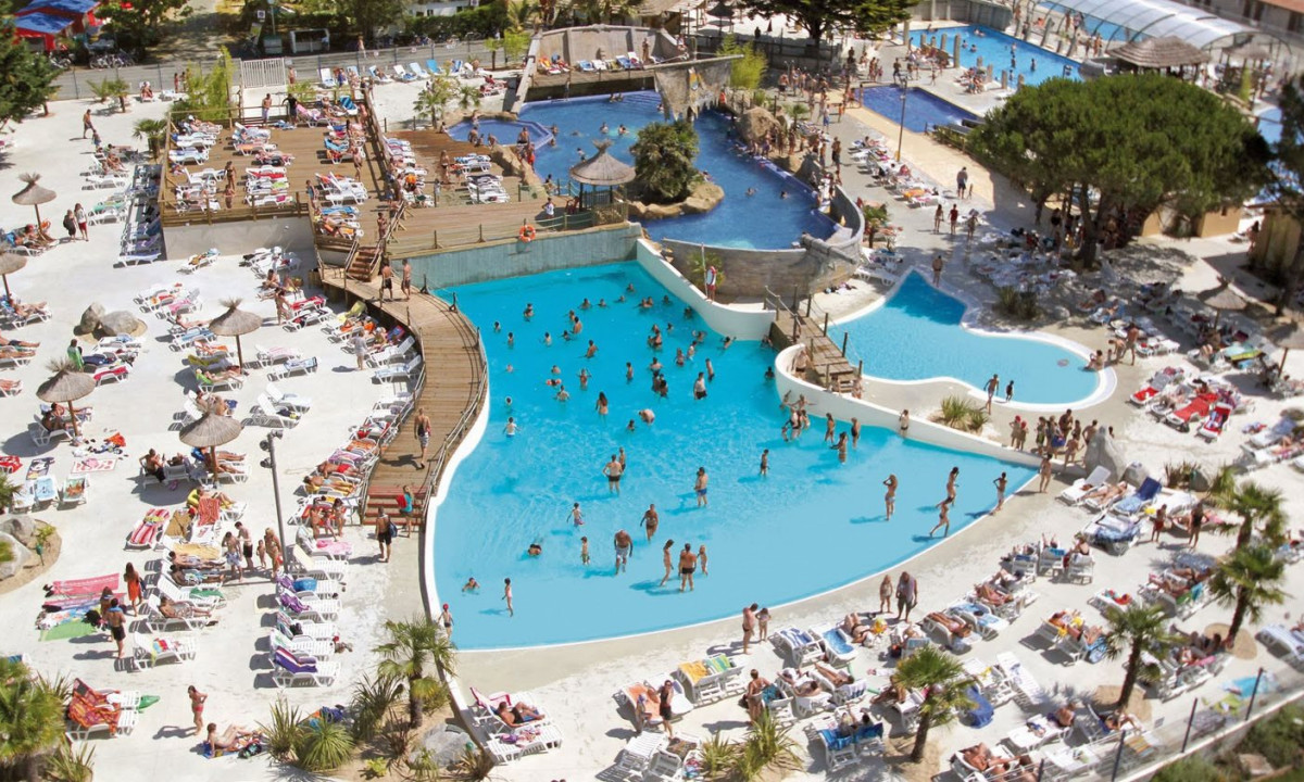 Camping-Le-vieux-Port-Landes-zwembaden Camping-Le-vieux-Port-Landes-zwembaden