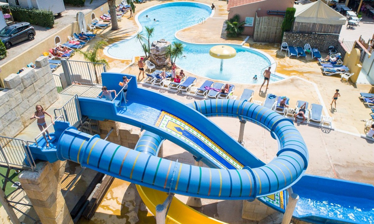 Camping-Les-jardins-Catalans-glijbaan Camping-Les-jardins-Catalans-glijbaan