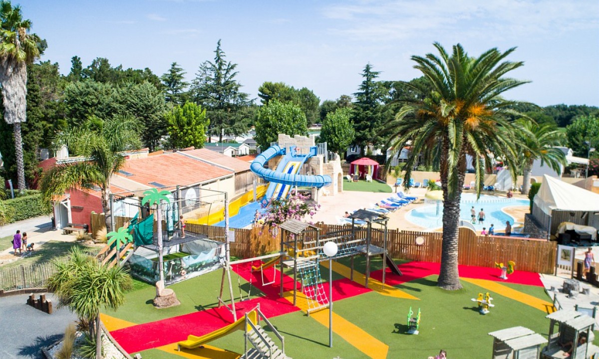 Camping-Les-jardins-Catalans-speeltuin Camping-Les-jardins-Catalans-speeltuin