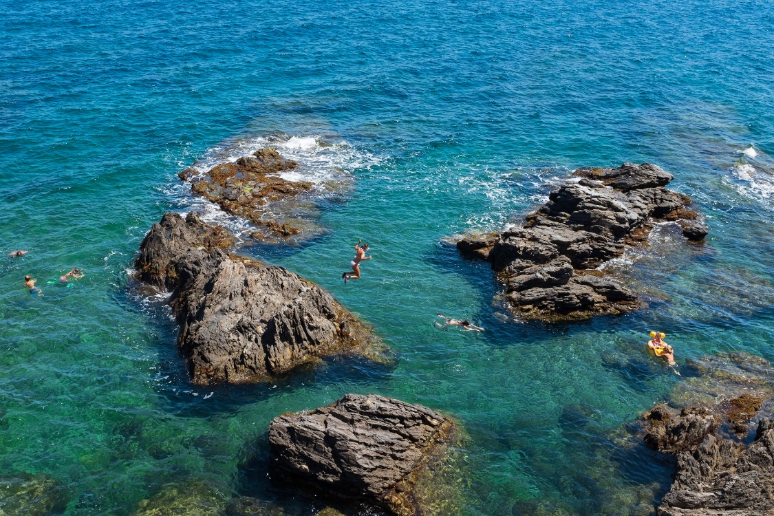 Camping Les Criques de Porteils in Argels-sur-Mer, Okzitanien, Frankreich