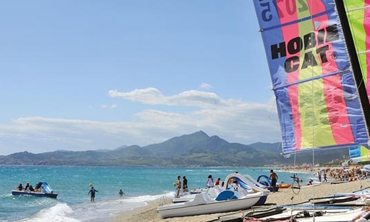 Camping le Soleil in Argels-sur-Mer, Okzitanien, Frankreich