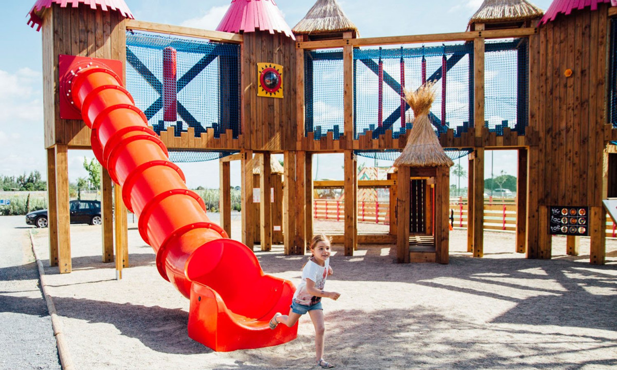 Camping Mas des Lavandes in Srignan, Okzitanien, Frankreich