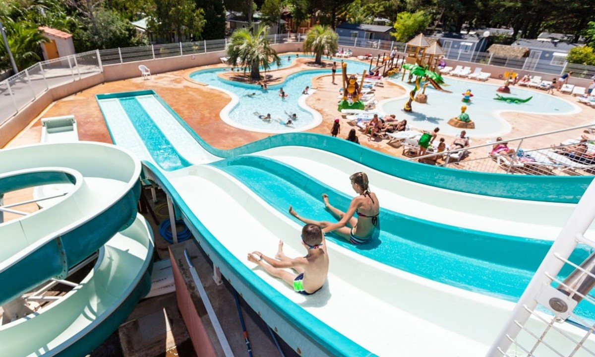 Camping Le Floride in Le Barcars, Okzitanien, Frankreich