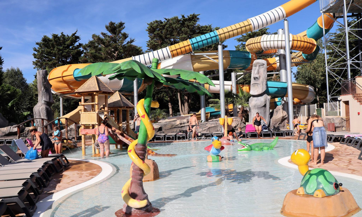 Camping Le Floride in Le Barcars, Okzitanien, Frankreich