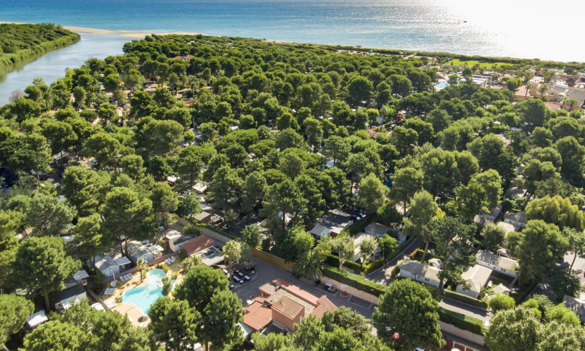 Campingplatz Le Bosquet in Canet-en-Roussillon, Okzitanien, Frankreich