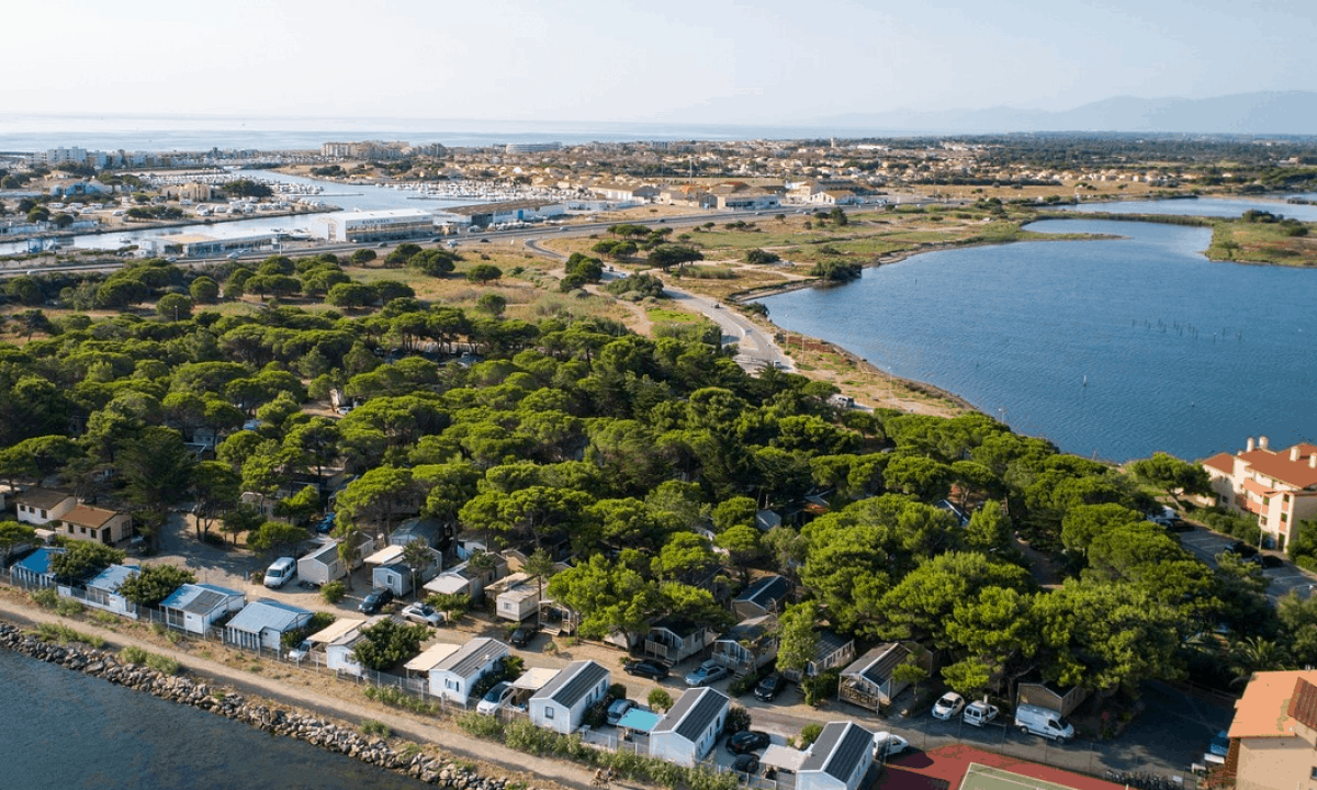 Camping-La-Presqu-Île-overzicht Camping-La-Presqu-Île-overzicht