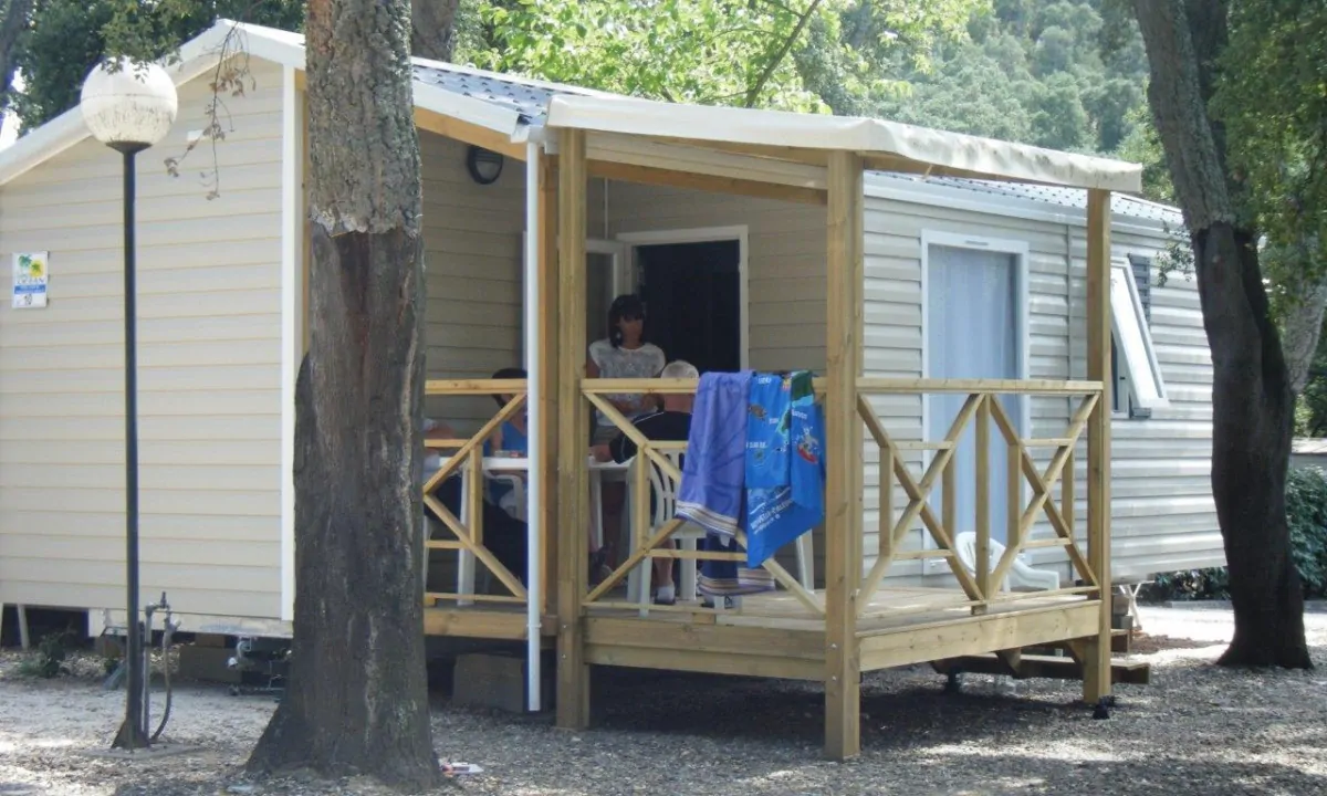 Camping-La-Coste-Rouge-stacaravan Camping-La-Coste-Rouge-stacaravan