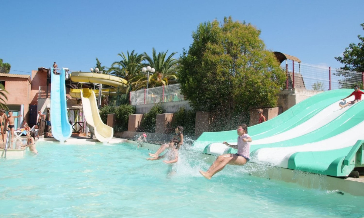 Camping-Le-Fréjus-glijbanen Camping-Le-Fréjus-glijbanen