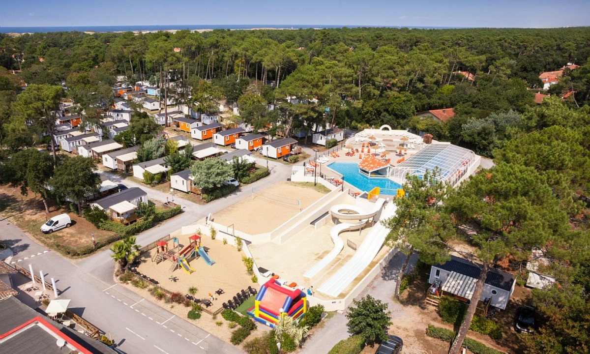 Camping-Le-Boudigau-overzicht Camping-Le-Boudigau-overzicht