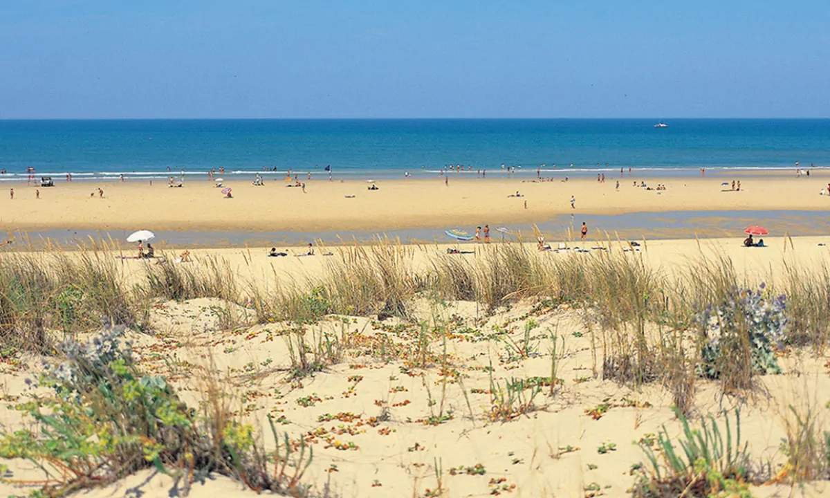 Camping-de-la-Plage-Mimizan-strand Camping-de-la-Plage-Mimizan-strand