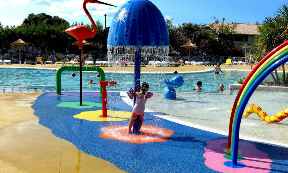Camping-de-la-Plage-Mimizan-waterspeeltuin Camping-de-la-Plage-Mimizan-waterspeeltuin