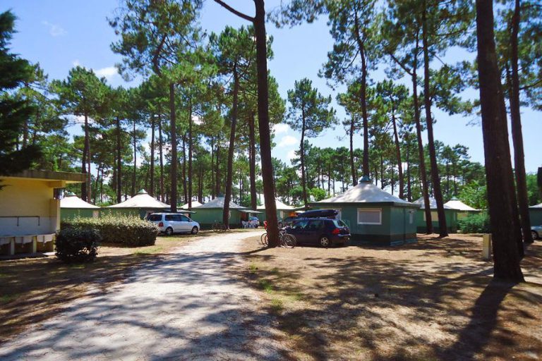 Camping Médoc Plage bungalowtenten 768x512
