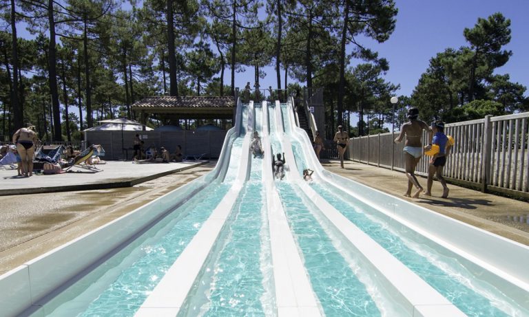 Camping Médoc Plage glijbaan 768x461
