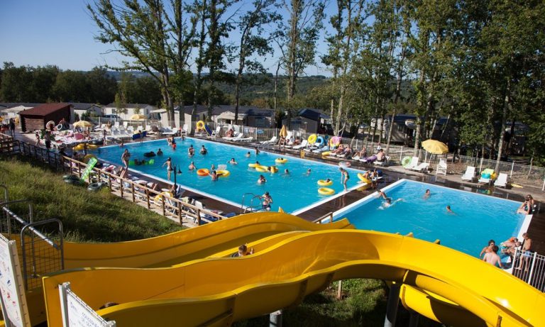 Camping Iris Parc Le Grand Dague glijbaan 768x461