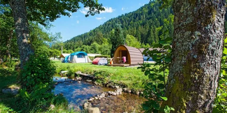 Camping Verte Vallé staanplaats en chalet 768x384