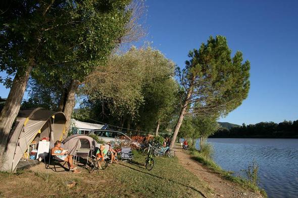 Camping L Hippocampe Volonne staanplaatsen