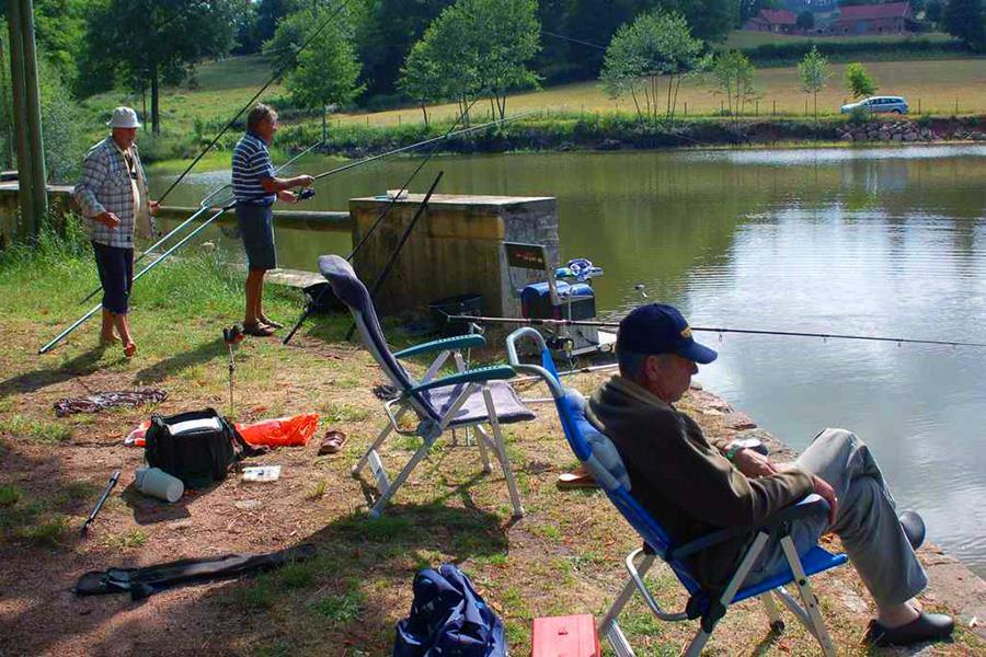 Campingplatz Chateau de Montrouant in Gibles photo 3