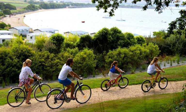 Camping Les Mouettes Bretagne fietsverhuur 768x461