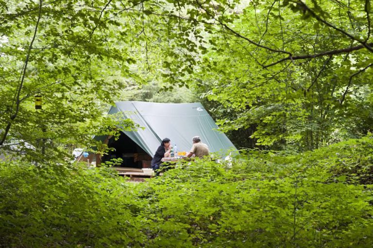 Camping Huttopia Rambouillet staanplaatsen 768x511