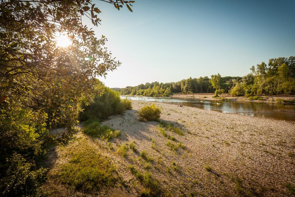 Camping la Sousta in Remoulins, Okzitanien, Frankreich