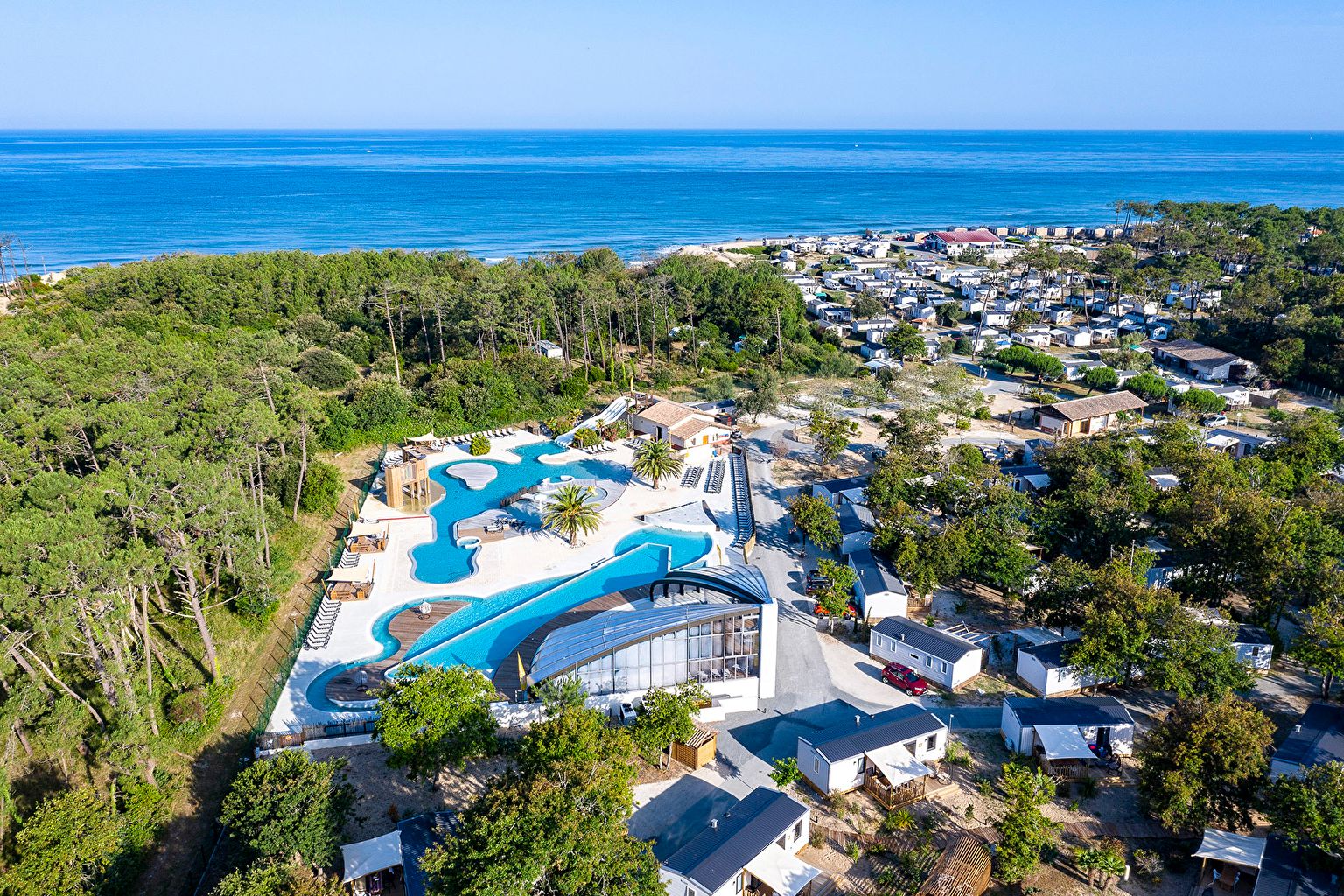 Campingplatz Soulac Plage in Soulac-sur-Mer, Nouvelle-Aquitaine, Frankreich