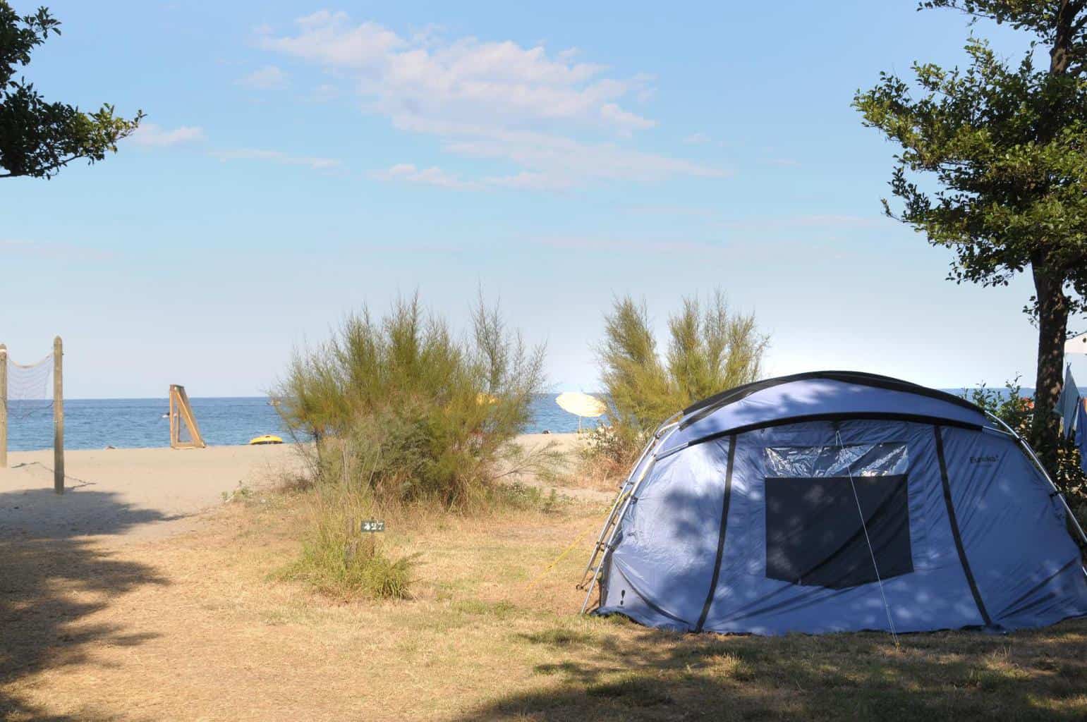 Camping Merendella in San-Nicolao, Korsika, Frankreich