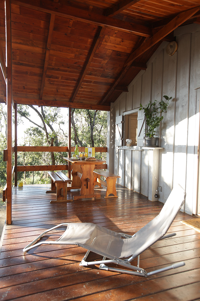 Camping Isulottu in Morsiglia op Corsica chalet verhuur
