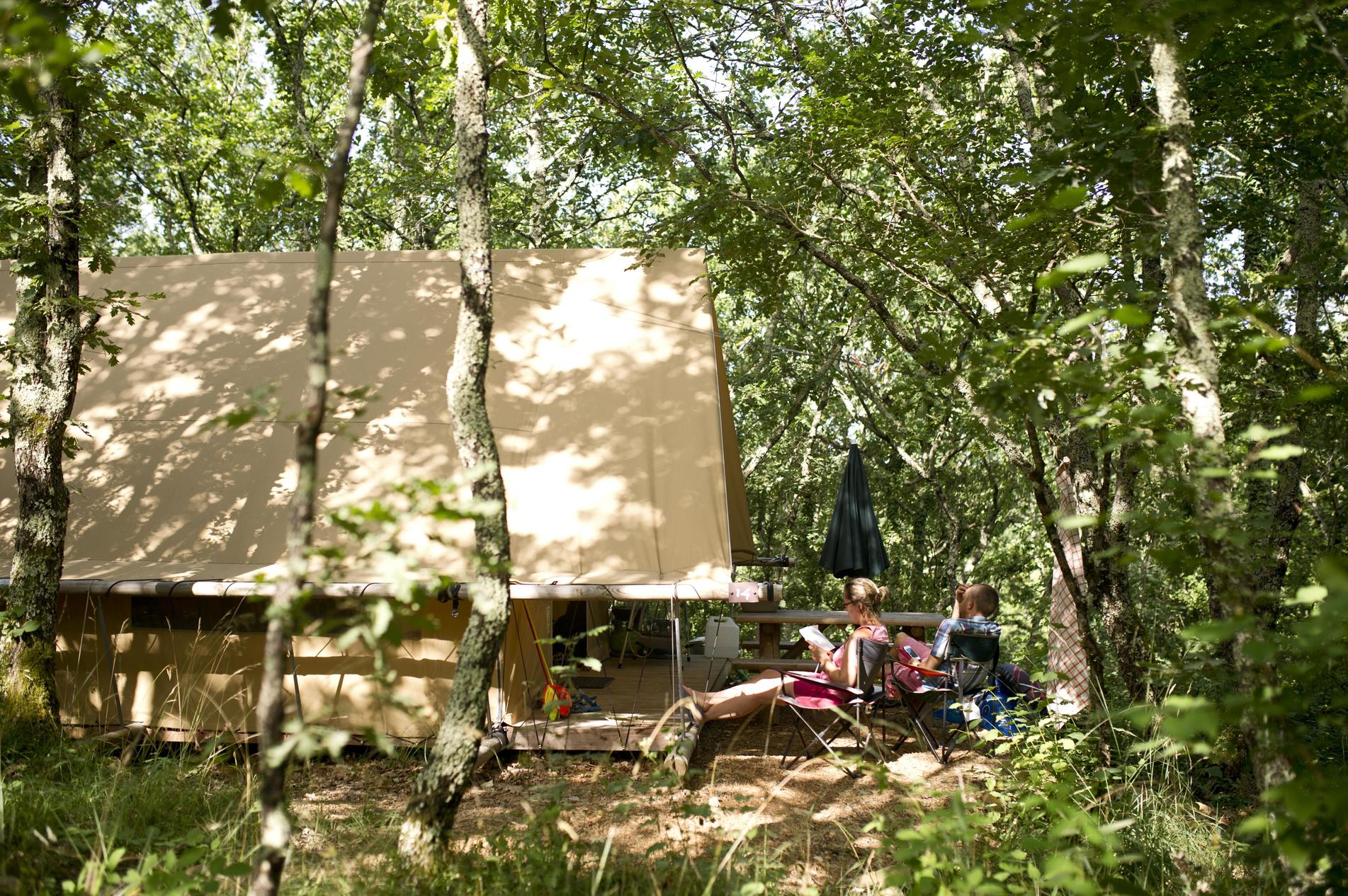 Campingplatz Huttopia Sud Ardèche in Vagnas photo 3