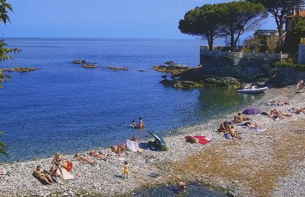 Camping Les Orangers in San-Martino-di-Lota, Korsika, Frankreich