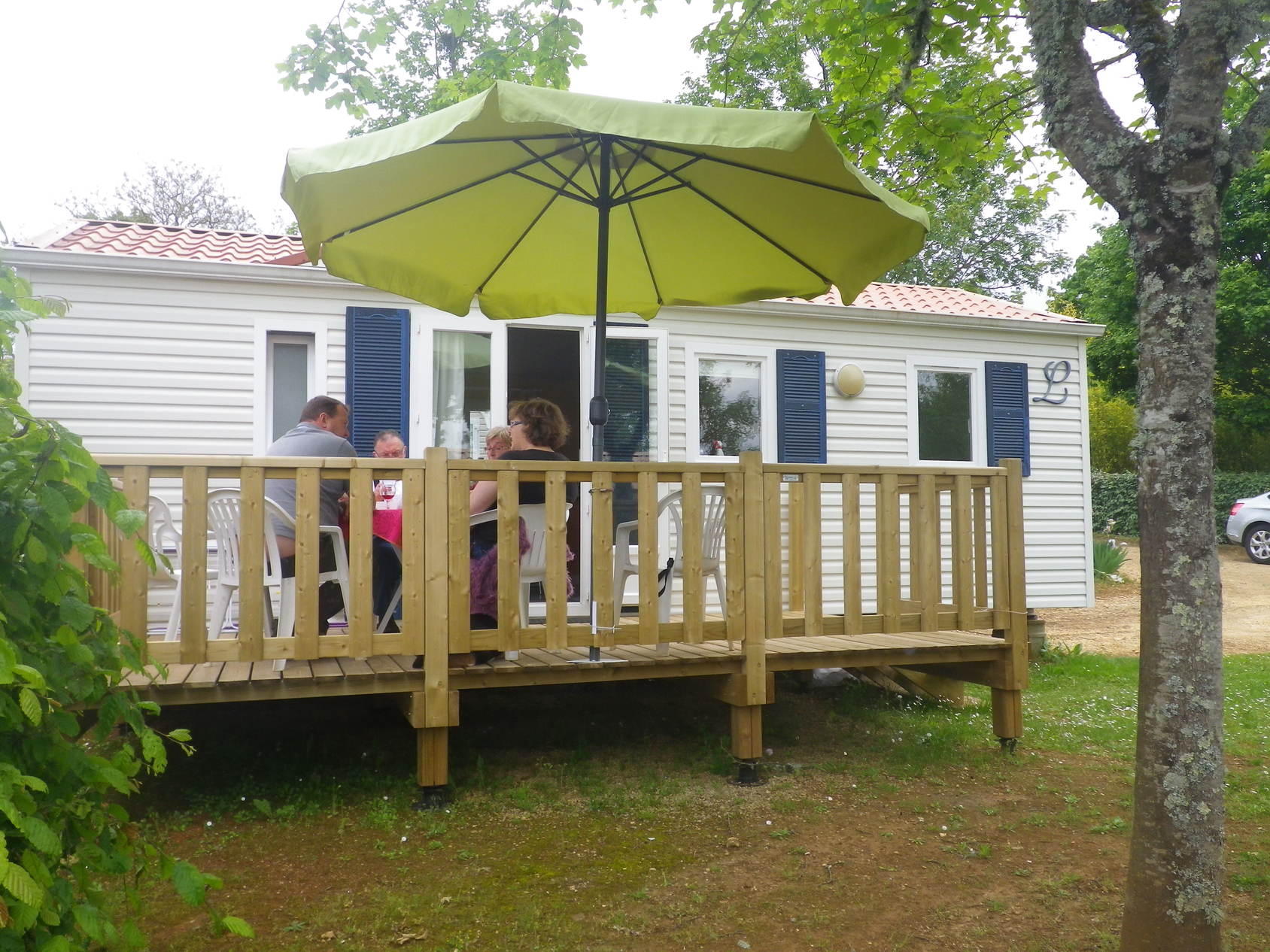 Campingplatz Les Poutiroux in Limeuil im Périgord photo 3