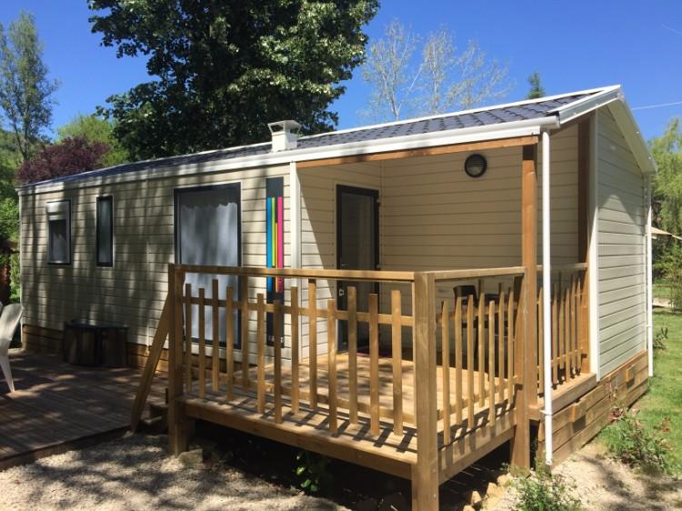 Camping de la Bonnette stacaravan hruen